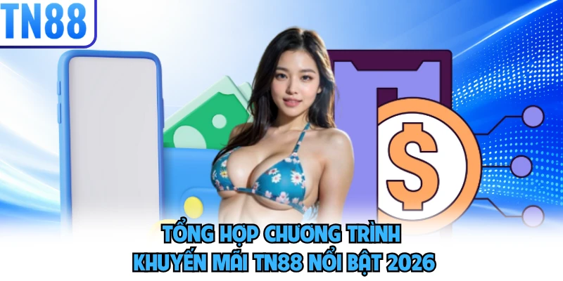 Tổng hợp chương trình khuyến mãi TN88 nổi bật 2026